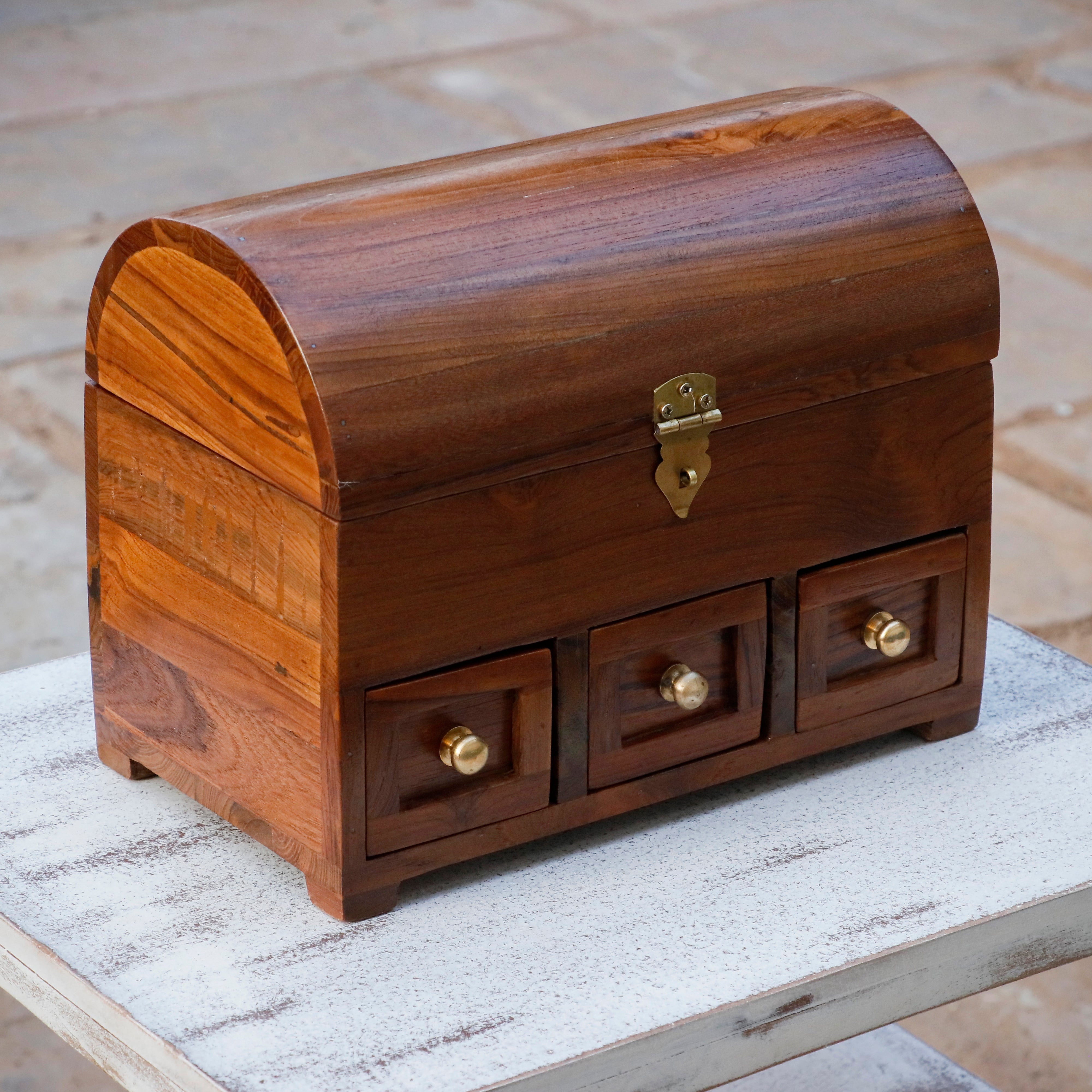 Luxury Handcrafted Wooden Storage Box by Pure Wood Creation